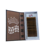 Brown Volume Lash Trays .05 (7-15mm)