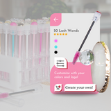 Create Your Own Custom Lash Wands Set