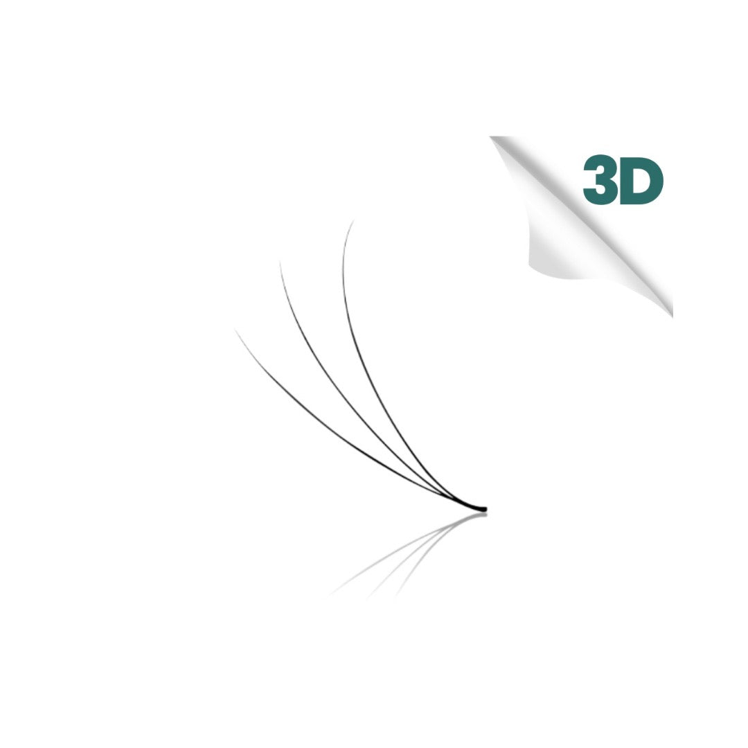 3D promade loose fan, single fan close-up
