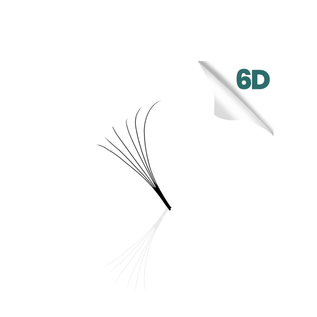 6D promade loose fan, single fan close-up