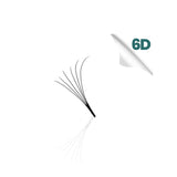 6D promade loose fan, single fan close-up