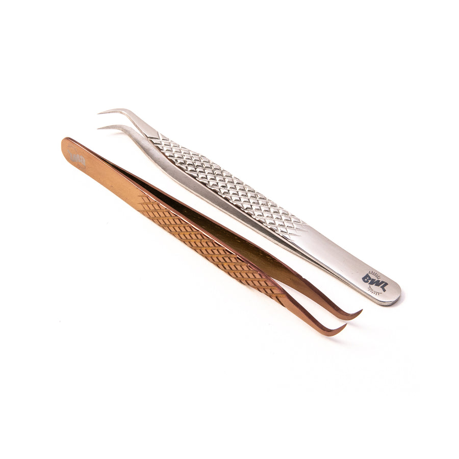 Professional Quality Curved Tweezers - SoNailicious Boutique
