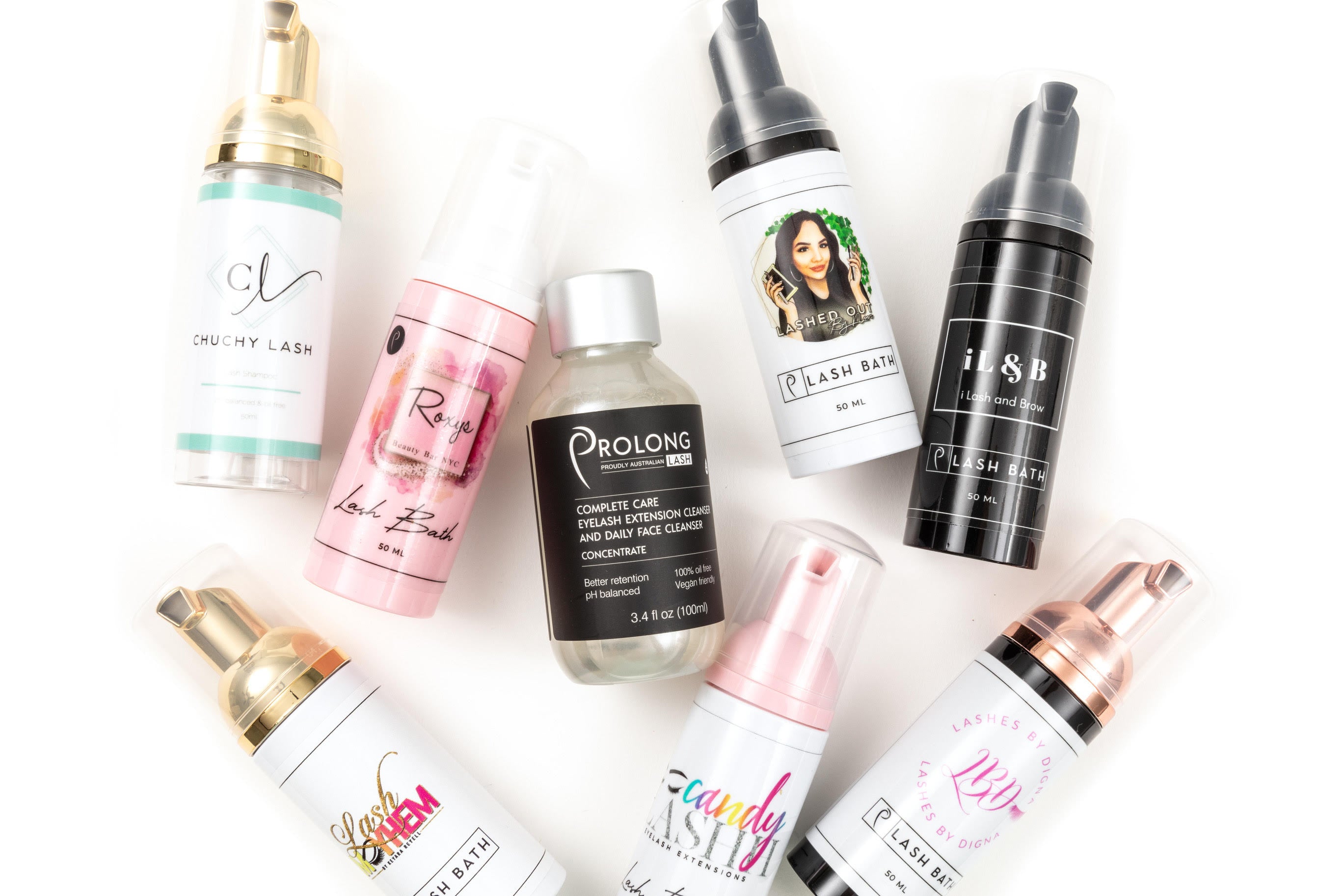 10 Foam Bottles with Your Logo.